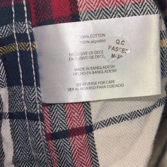 Eddie Bauer Mens Long Sleeve Plaid Button Down Soze XL - Picture 15 of 16